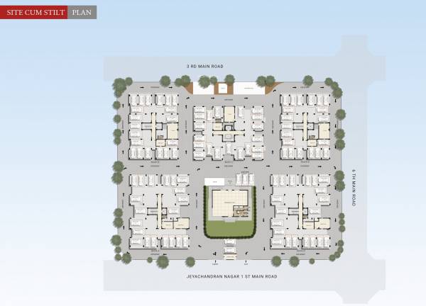  celesta Block 1 Cluster Plan For Stilt Floor