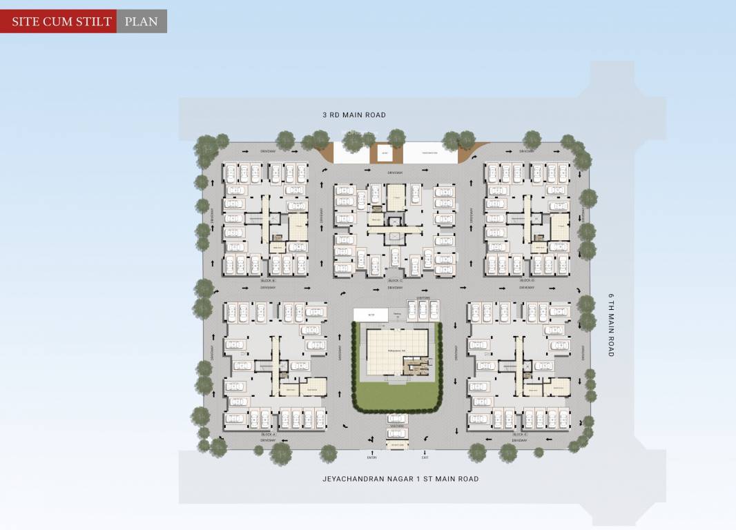  celesta Block 1 Cluster Plan For Stilt Floor