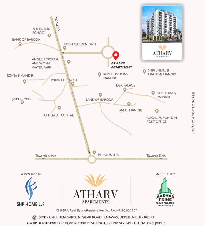  atharv apartment Location Plan