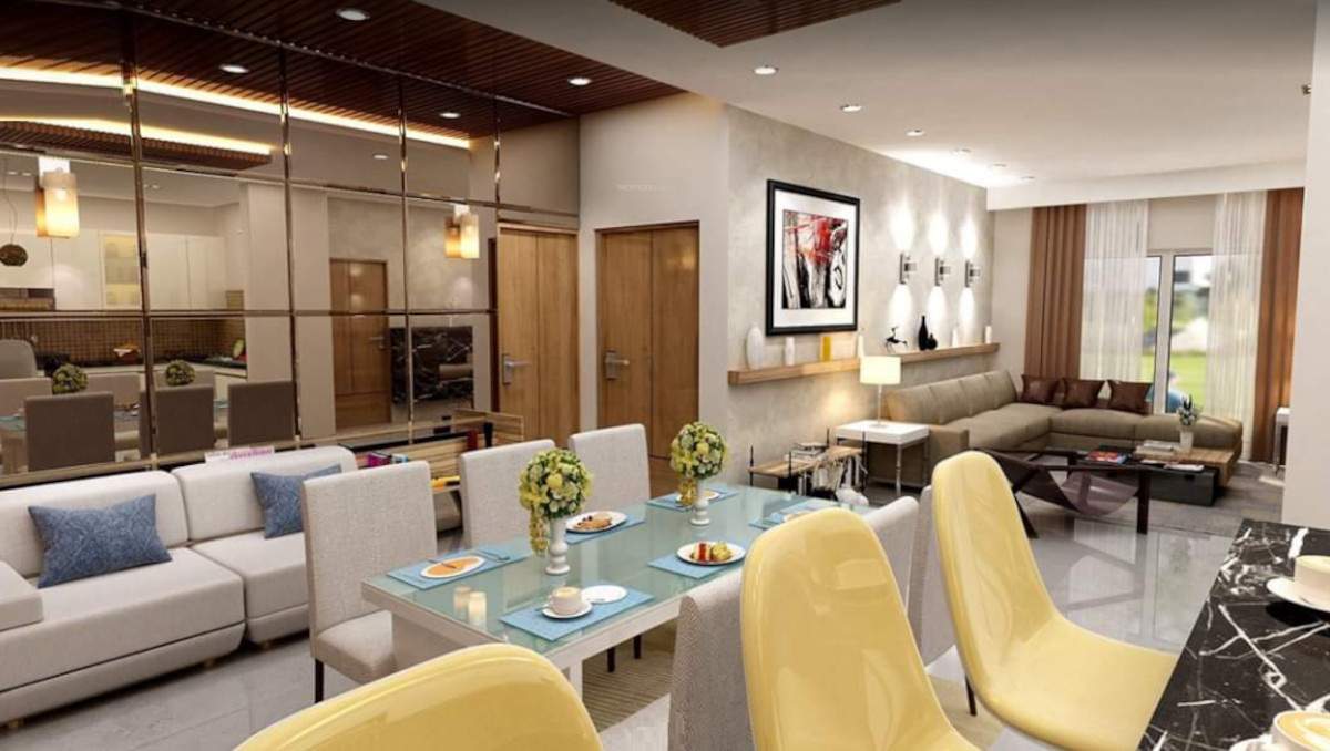  mohali royal towers Living Area