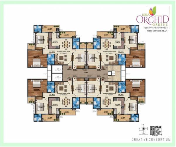  orchid-greens Block A Cluster Plan