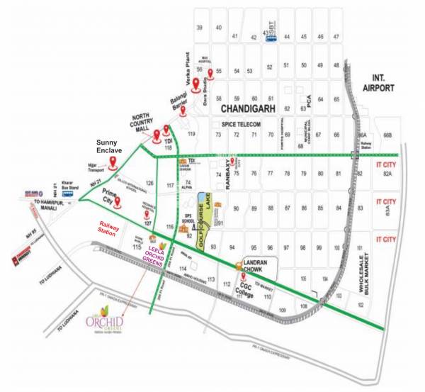  orchid-greens Location Plan