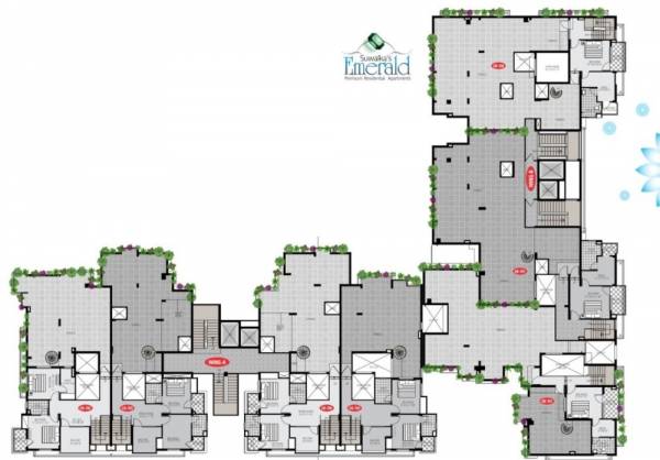  emerald-residency Suwalka Emerald Residency Cluster Plan