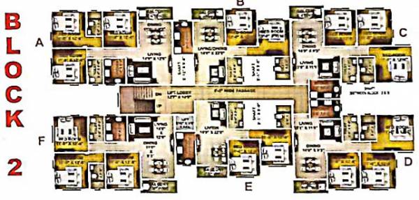  park-valley Block 2 Typical Cluster Plan