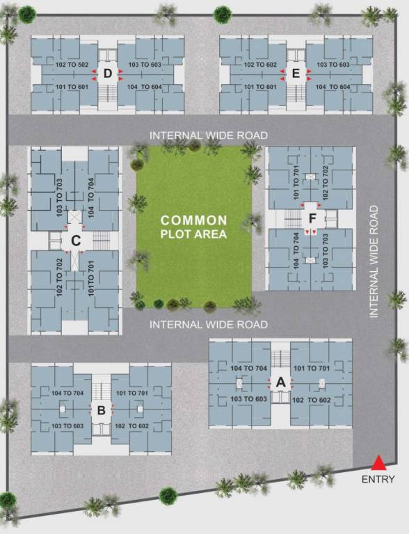 shreenand city Layout Plan