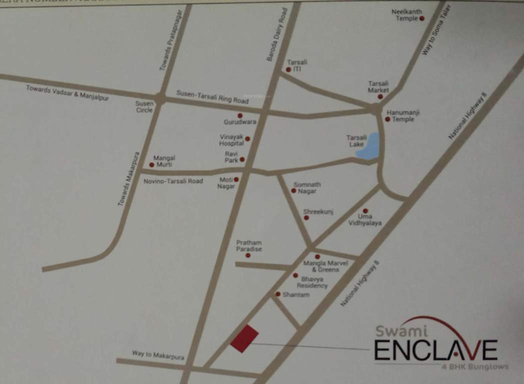  enclave Location Plan