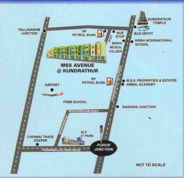  avenue-kundrathur Location Plan
