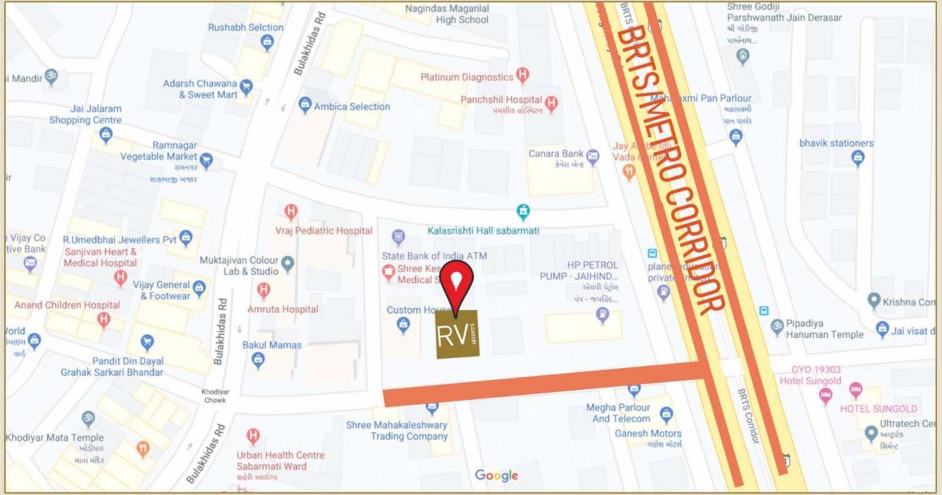  r v heights Location Plan