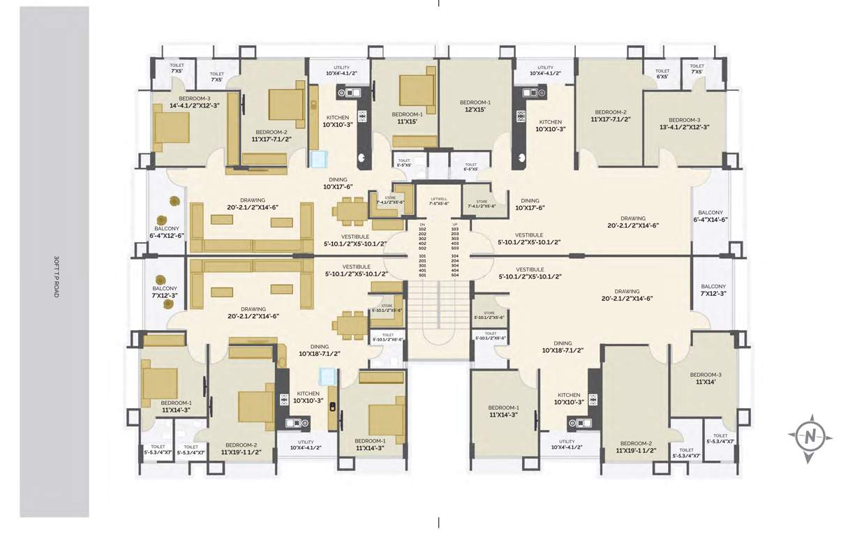  ananta elite Ananta Elite Cluster Plan