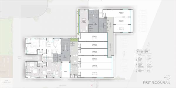  fortune-platinum Tower A+B Cluster Plan