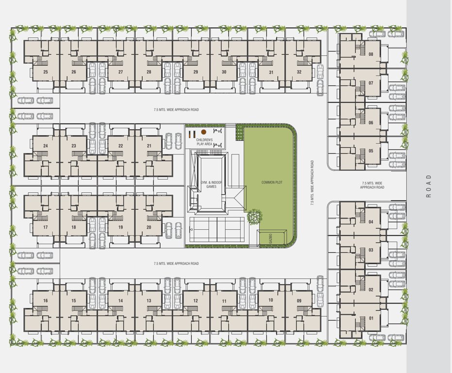 hridaykunj Layout Plan