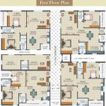  splendor Splendor Cluster Plan for 1st Floor