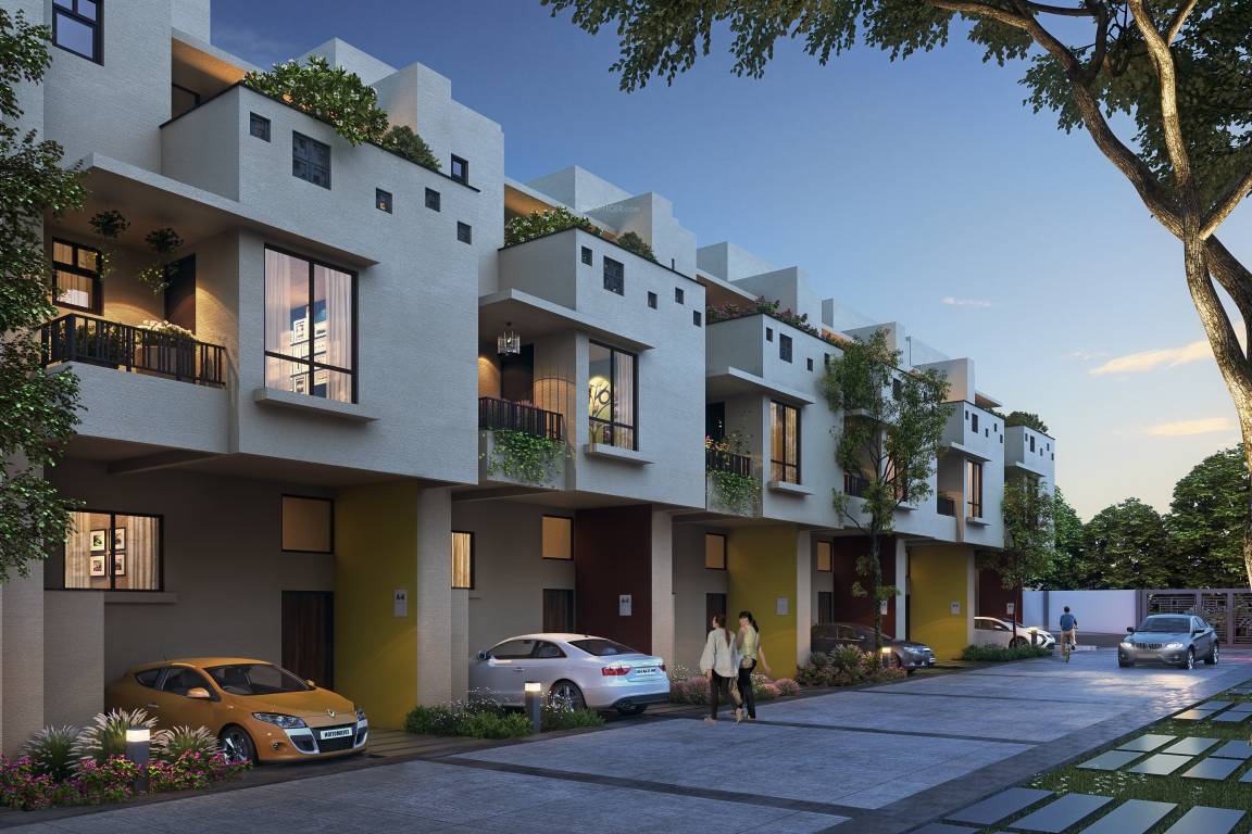  urban serenity row houses Elevation