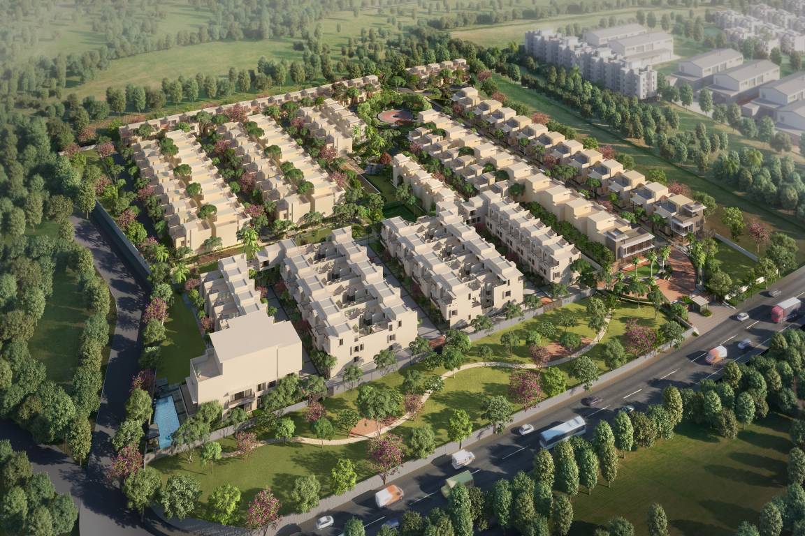  urban serenity row houses Elevation