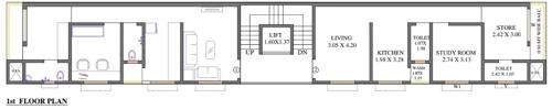 Ravipushpa Apartment Cluster Plan for first Floor ravipushpa-apartment Ravipushpa Apartment Cluster Plan for first Floor