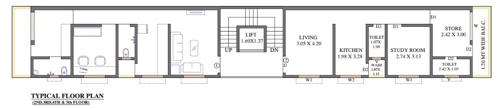 Ravipushpa Apartment Cluster Plan for typical Floor ravipushpa-apartment Ravipushpa Apartment Cluster Plan for typical Floor