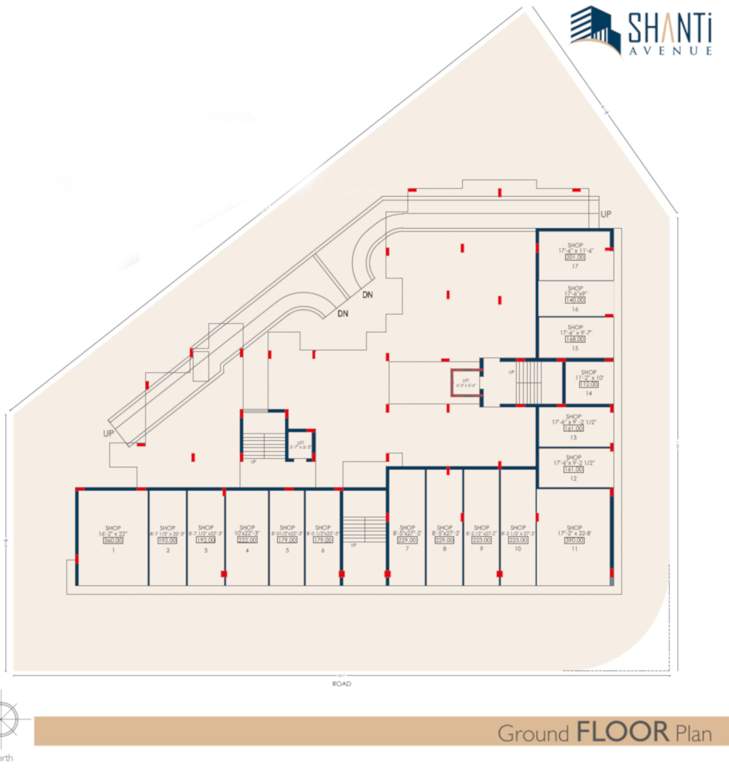  avenue Shanti Avenue Cluster Plan