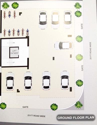 KRUSHNASHRAY APARTMENT Cluster Plan apartment KRUSHNASHRAY APARTMENT Cluster Plan