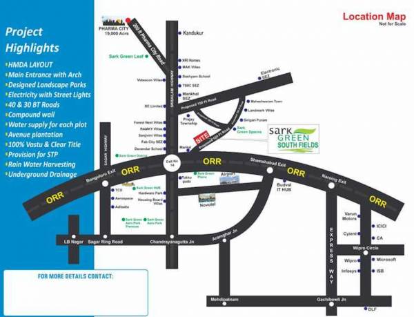  south-green-field Location Plan