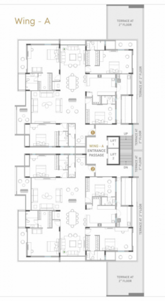  54 Tower A Cluster Plan