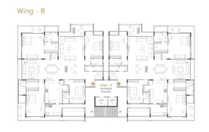  54 Tower B Cluster Plan