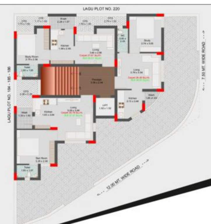  satyam 1 Satyam 1 Cluster Plan