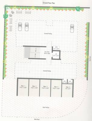 shivalay-e Shivalay E Cluster Plan for ground Floor