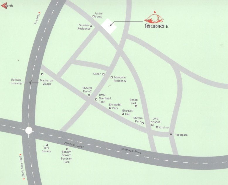 shivalay e Location Plan