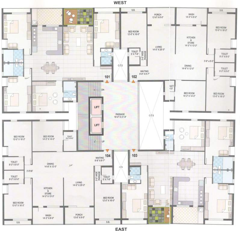homes Cluster Plan