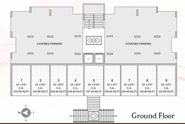 heights-wing-c Swati Heights Wing C Cluster Plan