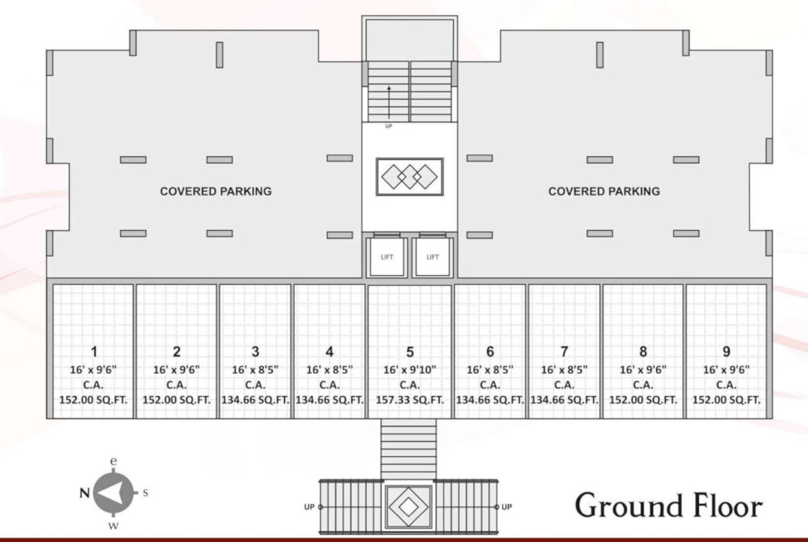  heights wing c Swati Heights Wing C Cluster Plan
