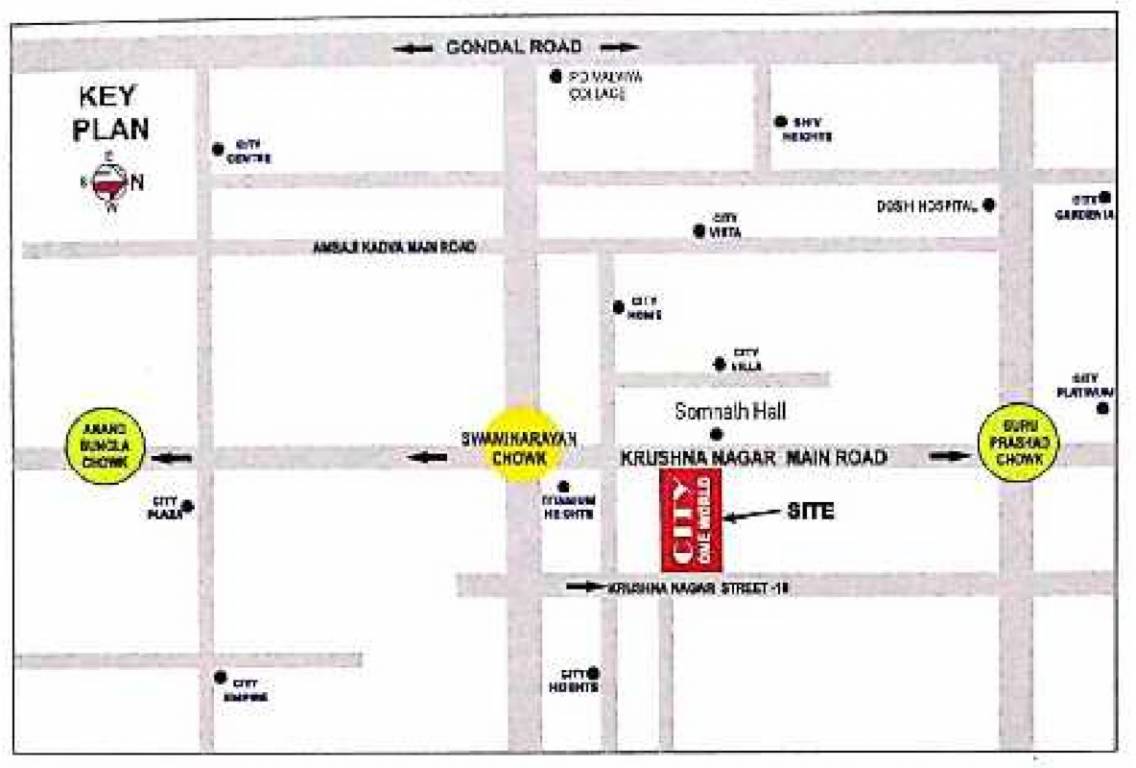 city one world wing a Location Plan