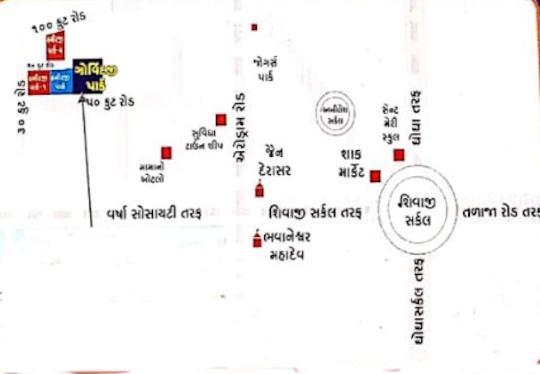  govindji park Location Plan