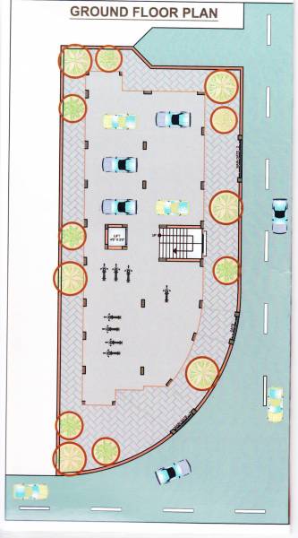  dr-sidi-residency Dr Sidi Residency Cluster Plan For Ground Floor