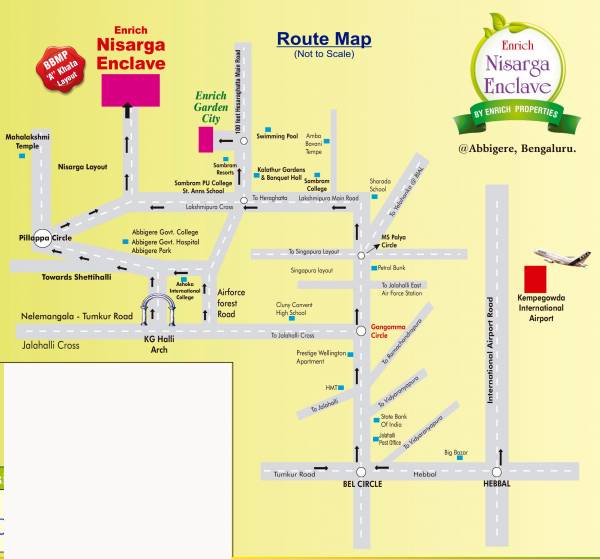 nisarga-enclave Location Plan