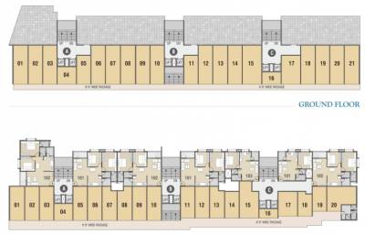  nilkanth-ashirwad Shop Floor Block A Cluster Plan