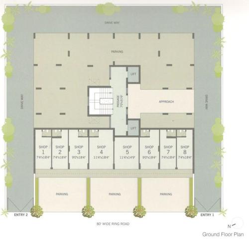  vivanta-heights Vivanta Heights Cluster Plan for ground Floor
