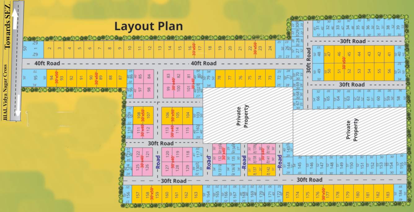  silvana meadows Layout Plan