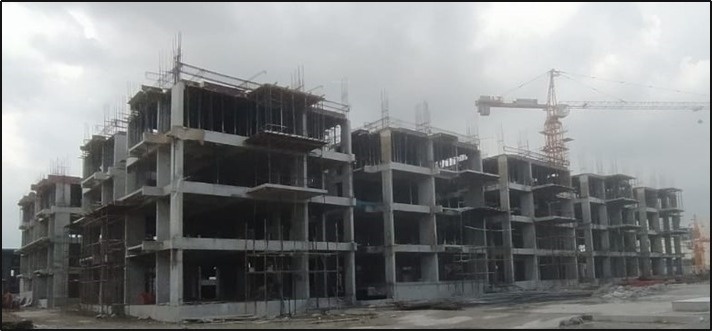 ambience courtyard Construction Status July 21