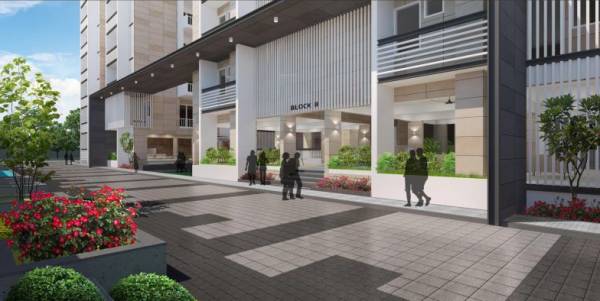  ambience-courtyard Elevation