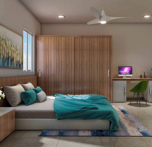  ambience-courtyard Bedroom