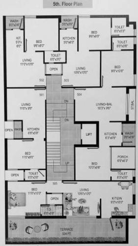  city-center City Center Cluster Plan for 5th Floor