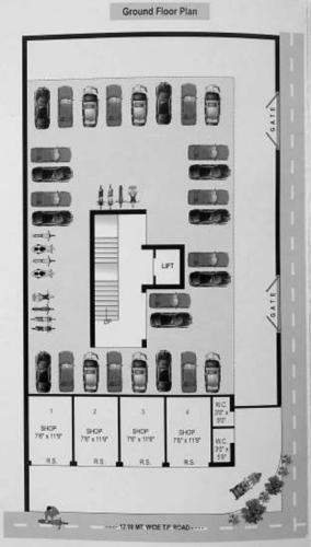  city-center City Center Cluster Plan for ground Floor