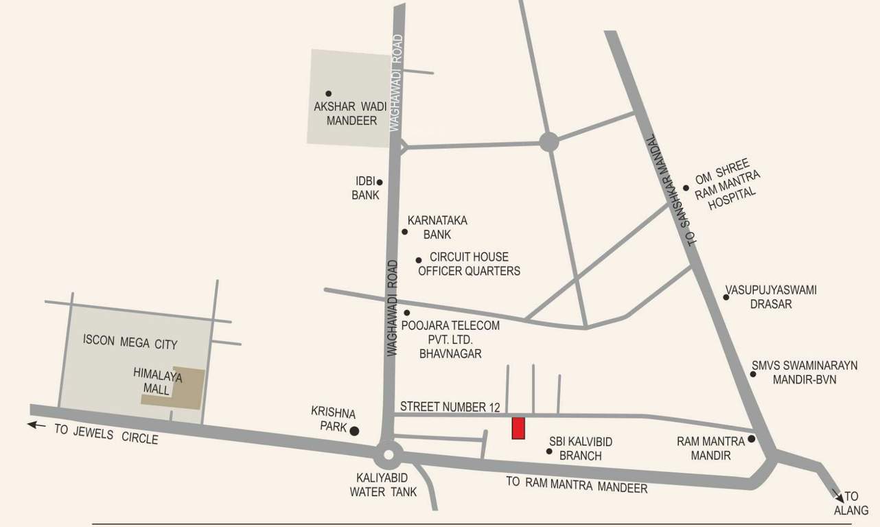 de luxuria Location Plan
