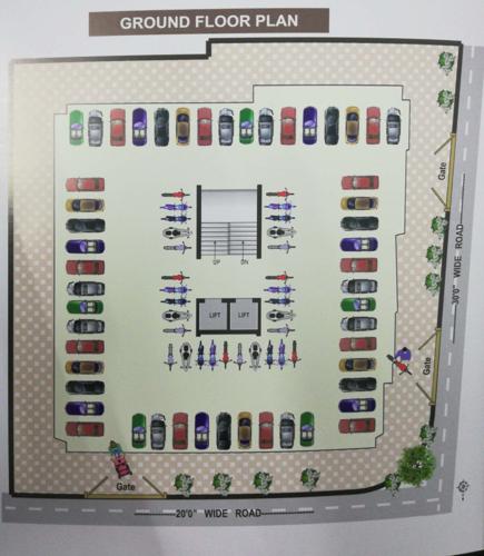  city-star City Star Cluster Plan for ground Floor