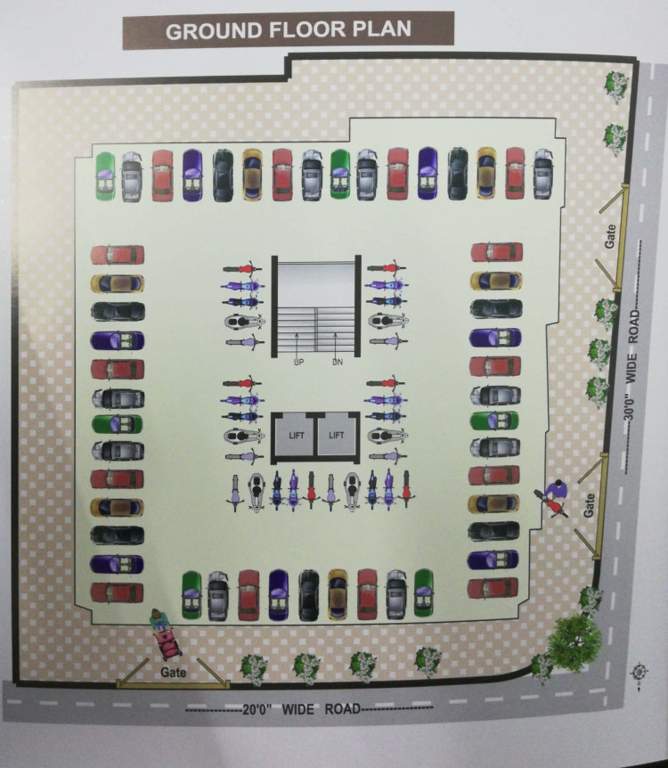  city star City Star Cluster Plan for ground Floor