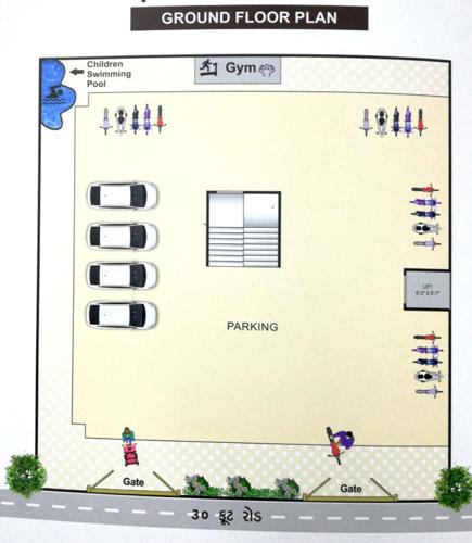  city-sopan City Sopan Cluster Plan for ground Floor