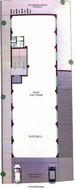  shiv-elite Shiv Elite Cluster Plan For Ground Floor