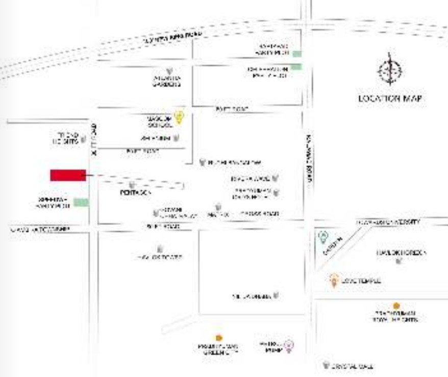 pradhyuman aspire Location Plan