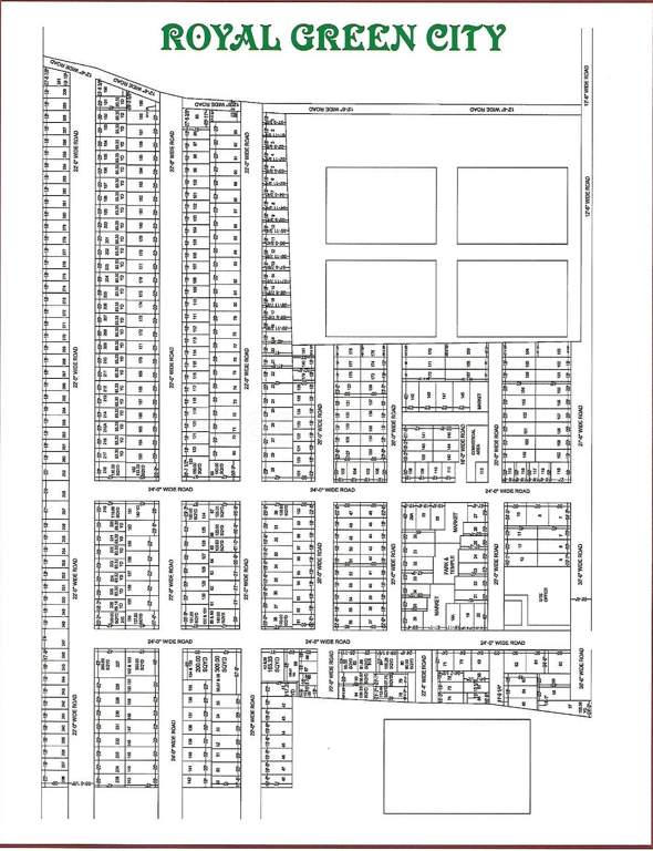  royal green city Layout Plan